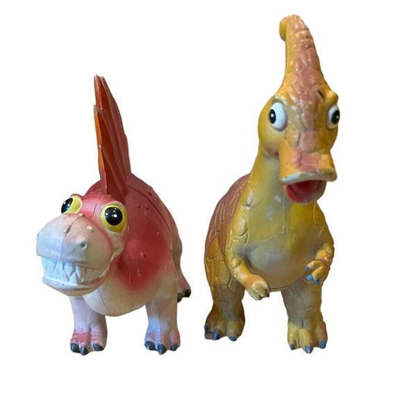Friendly SPINOSAURUS & PARASAUROPHOLUS Dinosaur Toy Figures 2007 Plastic - Picture 6 of 8
